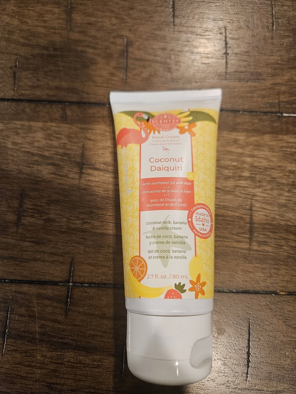 Scentsy Coconut Daiquiri Hand Cream — 2.7oz